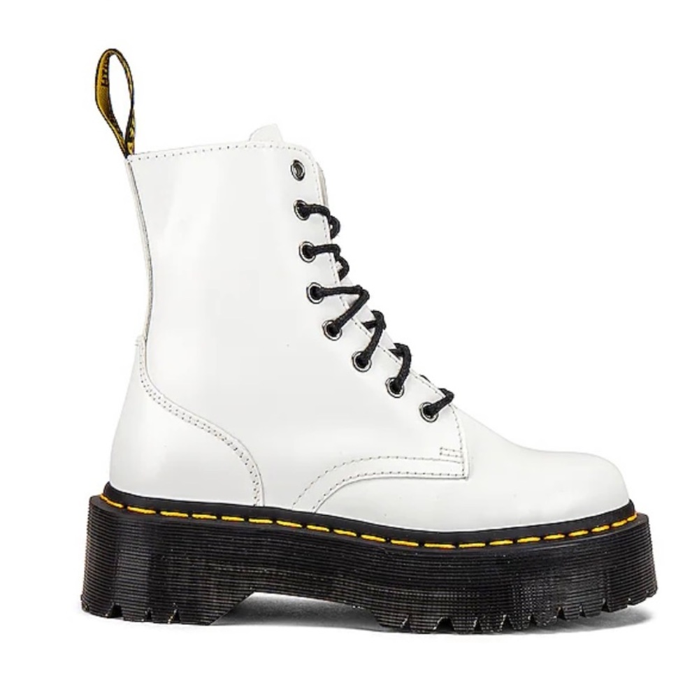 DR. MARTENS Jadon Boots White 7 US / 38 EU